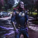Shaquille O'Neal Instagram - In a cosmic twist, Thanos became Shaquille O'Neal, a multiverse-famous dancer. As Shaq Thanos, he grooved through dimensions, uniting realms with his dance moves. His rhythmic charisma brought harmony to the multiverse, making him a dance legend across realities, all while snapping his fingers to a universal beat. Inspired by: @shaq #animation #aianimation #aiart #marvel #shaq #thanos