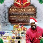 Shaquille O'Neal Instagram - Shaq-a-Claus at South Futon #merry xmas