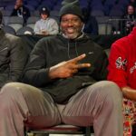 Shaquille O'Neal Instagram - @shaq in the building for Montverde Academy vs. Link Academy Nike EYBL Scholastic Showcase hoops on ESPNU!