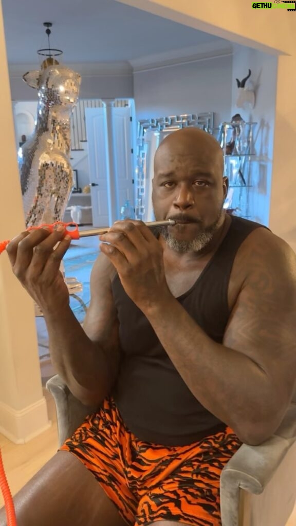 Shaquille O'Neal Instagram - had that flute smokin like @andre3000 album in stores now