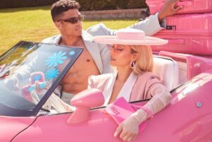 Shay Mitchell Instagram - Barbie™ the Movie x BÉIS coming July 19th
