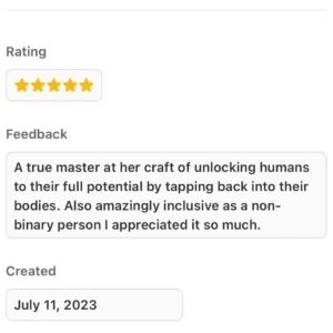 Sheila Kelley Instagram - I’m honored and humbled by the feedback I received from the audience at @mindvalley university. Thank you.

Sharing my passion for love and embodiment is my soul space, and you all make it possible for me to continue. Sending bucket loads, truck loads of love 💕 #mindvalley #mvu #sfactor #embodiment