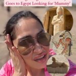 Shibani Bedi Instagram - Gurgaon waali Bhua ji went to Egypt to look for Mummies, and the result was not what she expected!!! Watch and find out what happened! . . #travel #minivlog #vlog #travelgram #travelblogger #mummy #shibanibedi #explore #vacation Luxor, Egypt