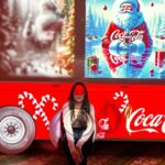 Shibani Bedi Instagram - Attended the @cocacola_india Christmas parrrty dressed like a basic ornament Thank you for having me @cosmoindia @fetch_india . . #christmas #xmas #cocacola #shibanibedi Soho House