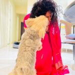 Shraddha Musale Instagram - Hope we all get to embrace and savor the beautiful moments life has to offer 💞 #festivevibes #petlove #loveatitsbest #cutiepie 🤗
