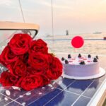 Shreya Bugde Instagram - The ship sailed 9years ago … so embarking on our 10th we decided to take a yacht instead ….!!😉 Happy 9 years NIK ❣️!! From my whole heart…for my whole life !! 🤍 PS : thankyou for the most beautiful surprise! 🧿 ✨