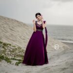 Shruthi Rajanikanth Instagram - 💜💜🖤 📸 @sumesh_picxellence Mua @magnificentmakeupstudio Dress @fab.d.studio