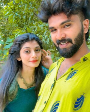 Shruthi Rajanikanth Instagram - Fighting partner😍🦋 @raihu__shemi