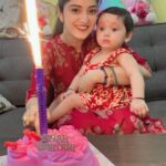 Shweta Bhattacharya Instagram - ছোট্ট মিষ্টি এক রোদের জন্মদিন আজ 😘 আমার টিপ এর জন্মদিন, দেখতে দেখতে ২ বছর হয়ে গেলো তোর... বড্ডো তাড়াতাড়ি বড়ো হয়ে যাচ্ছিস, আর কটা দিন ছোট থাক না টিপ ❤️,, তোর মুখের মিষ্টি মানি ডাক টা যে বড্ডো প্রিয় আমার কাছে😍😍তোর মানি তোকে খুব খুব ভালোবাসে টিপ 😍HAPPY BIRTHDAY LITTLE ANGEL 🎂🎂MANY MANY HAPPY RETURNS OF THE DAY🍰🍰🍫🍫
