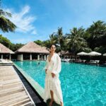 Sidhika Sharma Instagram – Happy new year 🫶welcome 2024 🦋🌸🌼🥰🤩 Ayada Maldives