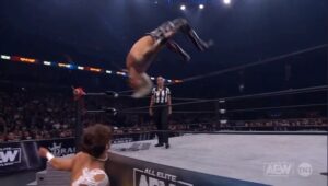 Simon Kippen Instagram - We call this one “Fallen, with style” after the goat that is @fachristopherdaniels 👊🏻
.
“Who’s the Daddy now” #EmbraceTheChange ya nobs. 
.
.
.
#aew #aewdynamite #aewrampage #aewwrestling