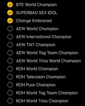 Simon Kippen Instagram - What’s next silly bollocks? #EmbraceTheChange with me. 
.
#SexIDOL #aew @speedy.photo