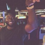 Sinqua Walls Instagram - Still My favorite Game in Any Arcade!! Accepting all challengers 🏆 🏀 @cidercade_austin Austin, Texas