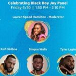 Sinqua Walls Instagram - Let’s Talk About Joy! Essence Fest Pull Up to hear a thoughtful conversation on Peace , Happiness, and Elevation!! ✨🫡💪🏿