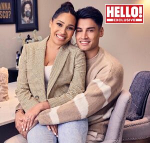 Siva Kaneswaran Instagram - We've got some exciting news! Click the link in bio and pick up @hellomag, out Monday, to find out more' 

#siva #nareesha #couple #news #hello #mag