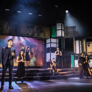 Siva Kaneswaran Instagram - Opening night for @labambaonstage was sublime. Can’t wait for you all to come watch. X Book your tickets guys! I’ll throw some hips your way 🤪 X Much love ❤️ 

#siva#thewanted #labamba #musical #theatre #uk