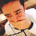 Sky Li Instagram - Sorry 太餓 吃飯吃到臉上了😂😂