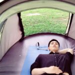 Sky Li Instagram - 邵齊說 要睡大安森林公園 於是 真的就跑來睡大安森林公園了