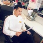 Sky Li Instagram - 试镜中 祝我顺利