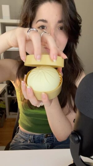 Slight Sounds ASMR Instagram - #ASMR Squishy Bao Unboxing ✨