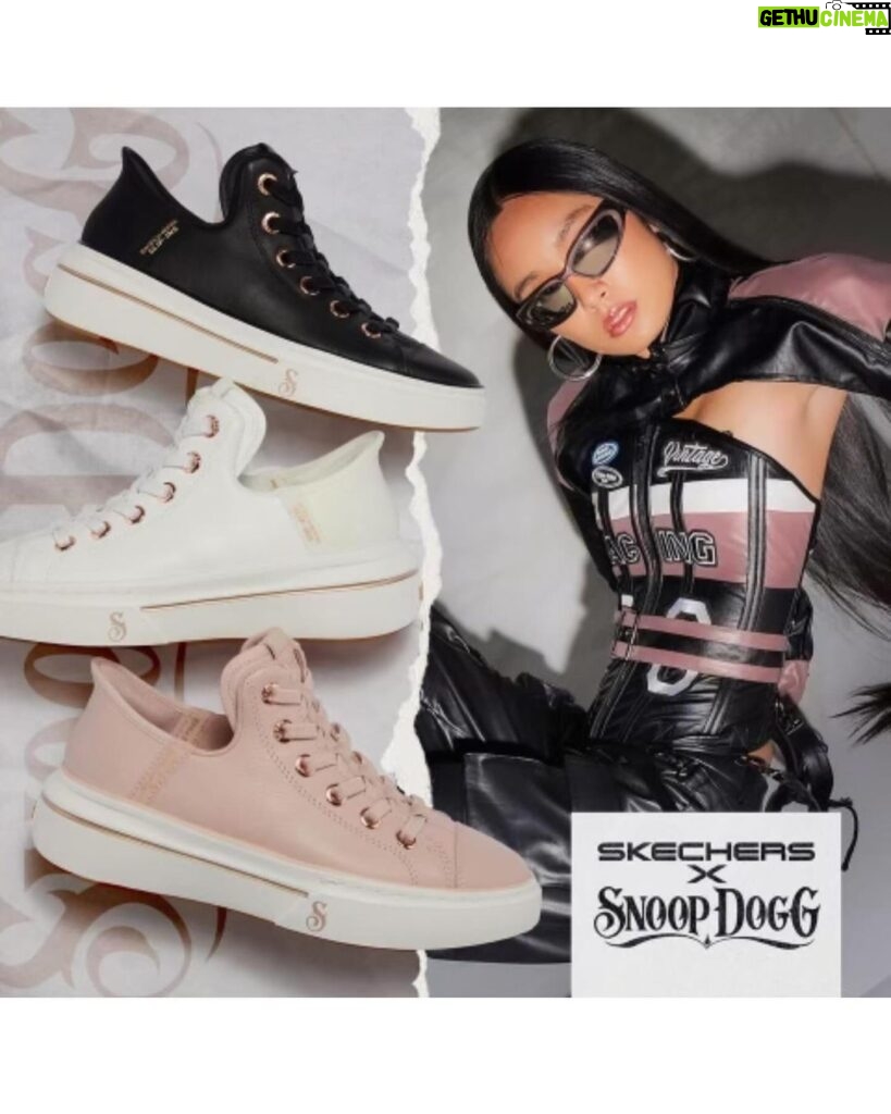Snoop Dogg Instagram - @snoopdogg 👟 x @skechers 4 tha females out now link in IG STORY GET EM BEFORE THEY SOLD OUT Los Angeles, California