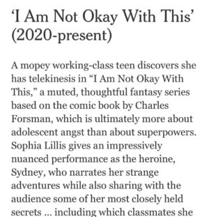 Sofia Bryant Instagram - @nytimes @iamnotokaywiththis