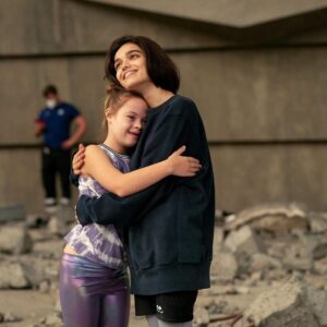 Sofia Sanchez Instagram - My big sister for life ❤️ @rachelzegler #lucygraybaird #wovey #tributes