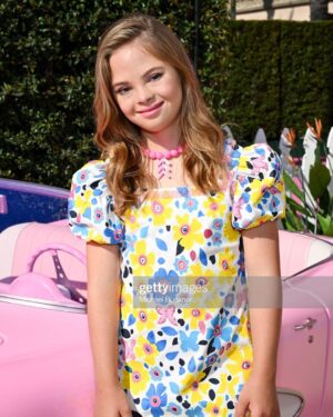 Sofia Sanchez Instagram - Hi Barbie! #downsyndromebarbie #barbiewithdownsyndrome #dolorispetunia #pinkcarpet #barbiethemovie #barbiepremiere #hollywoodmovie #theluckyfew #representationmatters