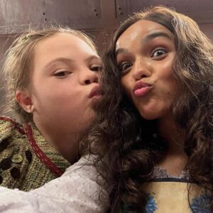 Sofia Sanchez Instagram - My big sister for life ❤️ @rachelzegler #lucygraybaird #wovey #tributes