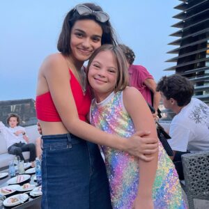 Sofia Sanchez Instagram - My big sister for life ❤️ @rachelzegler #lucygraybaird #wovey #tributes