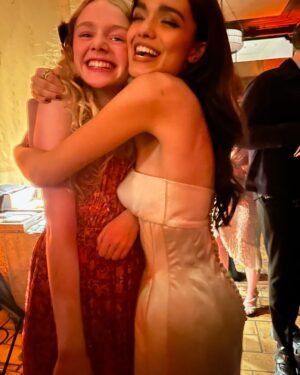 Sofia Sanchez Instagram - The premiere and after party in Hollywood were magical. The people I shared this experience with were the kindest, most creative, most supportive group of people in the world. Thank you for making my first film the stuff dreams are made of. Congratulations everyone, and happy opening of #TheHungerGames, in theaters tomorrow! ❤️Maude Ivory Baird #stewarttalent #bonnieshumofsky
