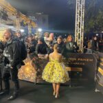 Sofia Sanchez Instagram – World Premiere in Berlin for @thehungergames The Ballad of Songbirds & Snakes 🕊️🐍

I had the time of my life meeting fans, signing autographs and watching the movie for the very first time! It is the most amazing film and I’m so proud! My dress is an homage to the working title of the film “Butterfly” as well as a nod to the butterfly symbol for Down syndrome awareness and my debut as an actress on the big screen. The colors yellow and blue are the colors of DS Awareness and my home country Ukraine. Truly a work of art by the amazing #houseofpetunia 

It was a night I will never forget! #corememory 

Custom Dress & Styling: @dolorispetunia 🦋
Hair & Makeup: @thesanchezsix 💫 Upper West Berlin