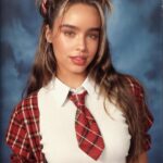 Sommer Ray Instagram - thank goodness for ai, i’ve always wanted yearbook pics 😂