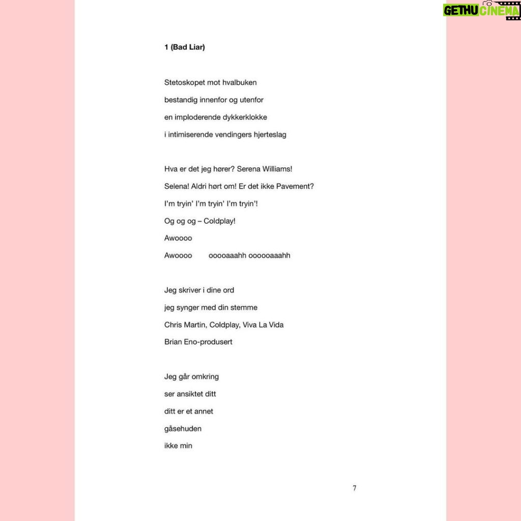 Sondre Lerche Instagram - Norwegian author and poet Morten Langeland has written 10 short texts very loosely inspired by the 10 tracks on Understudy + attending a Moulin Rouge! The Musical performance. The results are printed in 100 pamphlets. I’ll drop off a bunch of them at @tigersjappa in Oslo sometime today, swing by and ask for one if you want it. They are free! 💫 Oslo, Norway