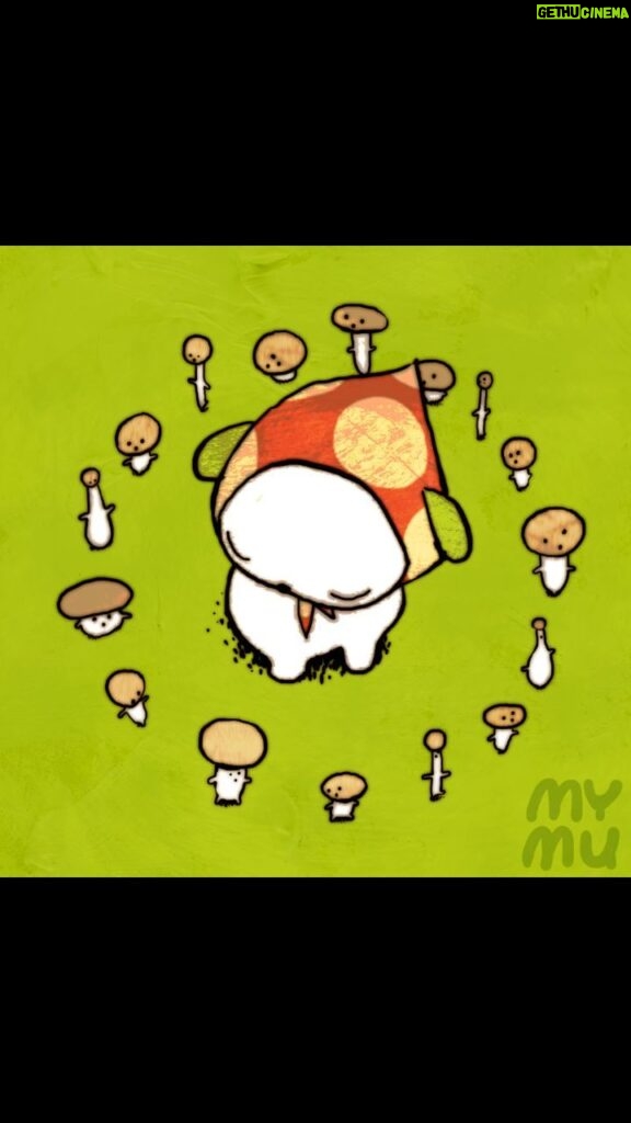 Sonnye Lim Instagram - Fairy Ring 🐛 #animation #mushroom #puppy #fairyring