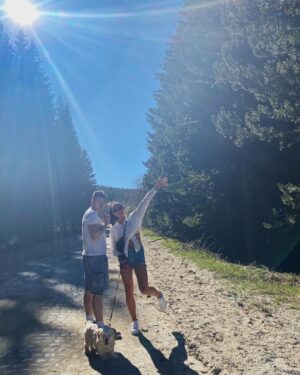 Sophie Simnett Instagram - not too shabby // Londoners set free in the mountains