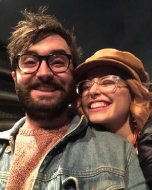 Sophie Simnett Instagram - twist bts extravaganza. Although it’s not a musical some interludes did arise (plus me attempting to get a candid photo with Michael) @iamlenaheadey @officialfranzd @ritaora @rafflaw