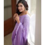 Sree Nithi Instagram - 💜 Costumes - @kaarigai.sarees Photography - @camerasenthil Makeup - @jeevithamakeupartistry Shoot organised by @rrajeshananda
