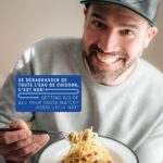 Stefano Faita Instagram - Se débarrasser de toute l’eau de cuisson, c’est non! Si vous en ajoutez un un tout petit peu 🤏 à la sauce de vos pâtes, elle sera aussi veloutée qu’avec de la crème (ou presque😉). D’autres questions? - Getting rid of all your pasta water? Absolutely not! Add a bit of it 🤏 to your pasta sauce and it will be as velvety as with cream (or almost😉). Any other questions? #stefanofaita #stefano #cuisineitalienne #pâtes #pasta101