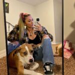 Steffanie Newell Instagram - Even BlueDawg doesn’t approve of my photo skills.