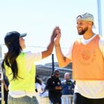 Stephen Curry Instagram – What an incredible day in Oakland celebrating with the students and community of @lockwood_steam_academy as we revealed their new schoolyard—two new mini soccer pitches, multi-sport courts, and kid-designed play structures, plus a nature exploration area, incredible murals, and a Little Town Library. Not sure who had more fun, the students or us!
 
We also had the chance to announce @eatlearnplay’s ambitious new effort to transform the school experience for a generation of Oakland students. We are committed to raising and investing $50 million+ by the end of the 2025-2026 school year to have the most significant possible impact on kids in our community across all three pillars of our work. 
 
Thank you to our dedicated community of partners and volunteers who supported the event including @Kaboom, @ousdnews, the Bhusri family, @ACCFB, @ckoakland, @oaklitcoalition, @oaklandgenesis, @oaklandroots, @coachbrandonpayne, @djdsharp, @sportcourtnorcal, @currybrand and @underarmour.
 
 📷: @noahgphotos/@gettyimages,@desmondcharlesphoto