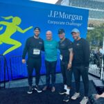 Stephen Curry Instagram – Year 37 in San Francisco of the @jpmorgan Corporate Challenge with my guy @justtrain . This one was incredibly special for @ayeshacurry and I as @eatlearnplay was this year’s beneficiary. Shout out to the 5,000+ #JPMCC Bay Area participants who showed out, and @chase for hosting minority entrepreneurs around wellness! It’s always a pleasure being a #ChasePartner and seeing the impact we make together.