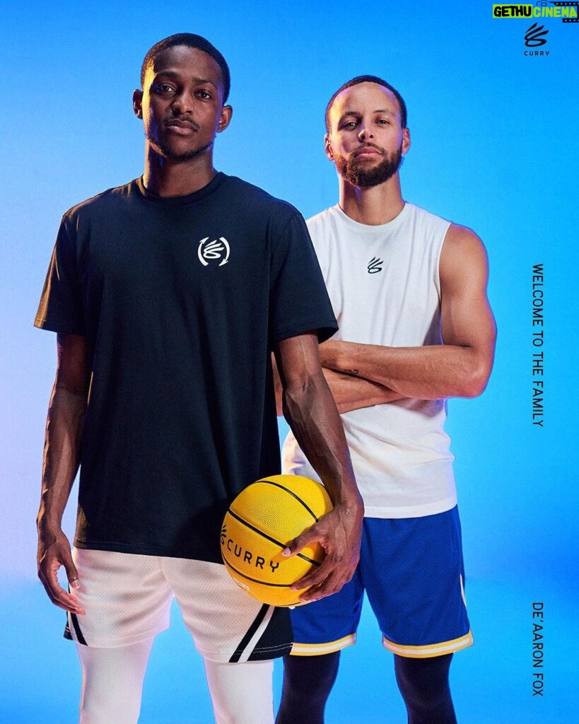 Stephen Curry Instagram - SPLASH!!!! The mission continues.…from 2020 when we launched, to this right here! Another step towards Changing the Game for Good! Welcome to the @currybrand fam @swipathefox 🤝 Let’s get it!