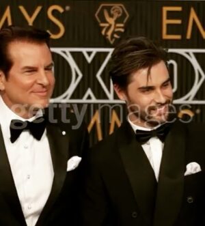 Stephen Manas Instagram - Just had my first Emmy experience – a surreal night filled with gratitude 

Made possible thanks to the incredible team behind #TedLasso who worked so hard for all those years, and thanks to everyone who made that Emmys night unforgettable

Last but not least, thanks to all the viewers, your support means the world to us 🙃

Love you TedLasso Family 
Thank you all, @jason_sudeikis 🙏 ❤️

Huge thanks to :
@vincentdepaul12 
@luckystar_international 
Stylist : @philippeuter 
To all the press for the wonderful 📸
@grayscaleic 
@stylepr 
@louboutinworld 
@ikebehar 
@audemarspiguet 
.
.
.
 #Emmys2024 #GratefulHeart #TedLassoMagic #DreamsRealized #SpiritualJourney #tedlasso