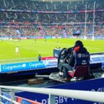 Stephen Manas Instagram - What a moment.. At the semi-final of the #Rugby World Cup at the @stadefrance Thank you so much for having me @rugbyworldcupfrance2023 and thank for being such a wonderful host #England vs #southafrica .. I almost witnessed a miracle .. 😜 So .. who do you think is gonna win the big Final !? II got my idea .. 😁 Thank you @teamportrait @bayvuegirl