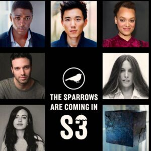 Steve Blackman Instagram - What a handsome group of Sparrows! @umbrellaacad @umbrellaacademylat @netflix @darkhorsecomics