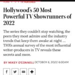 Steve Blackman Instagram - Humbled to be included amongst these super talented people. Thanks @hollywoodreporter @netflix @netflixgeeked @irishcowboy_tv