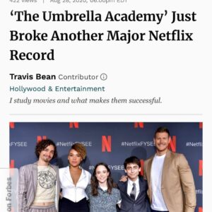 Steve Blackman Instagram - RECORD BREAKING!!! So proud of this team. @umbrellaacad @netflix