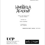 Steve Blackman Instagram - Last line written… @umbrellaacad @netflix @darkhorsecomics #taketwo