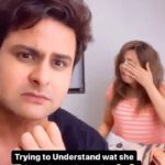 Sugandha Mishra Instagram – Koi samjha do pls … 🤣🤣🤣 #lol #sugandhamishra #drsanketbhosale #sanketbhosale #comedy #husbandwife #relatable